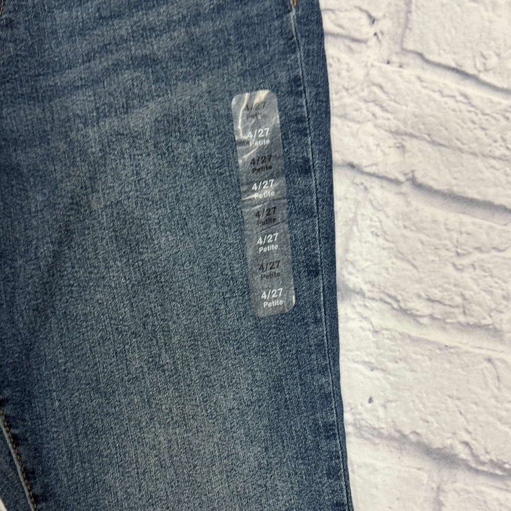 GAP Women's Classic Blue Denim Jeggings - Picture 4 of 7